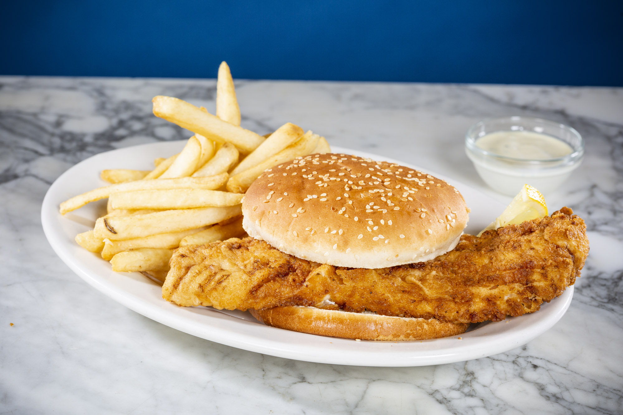 Fried Haddock Sandwich